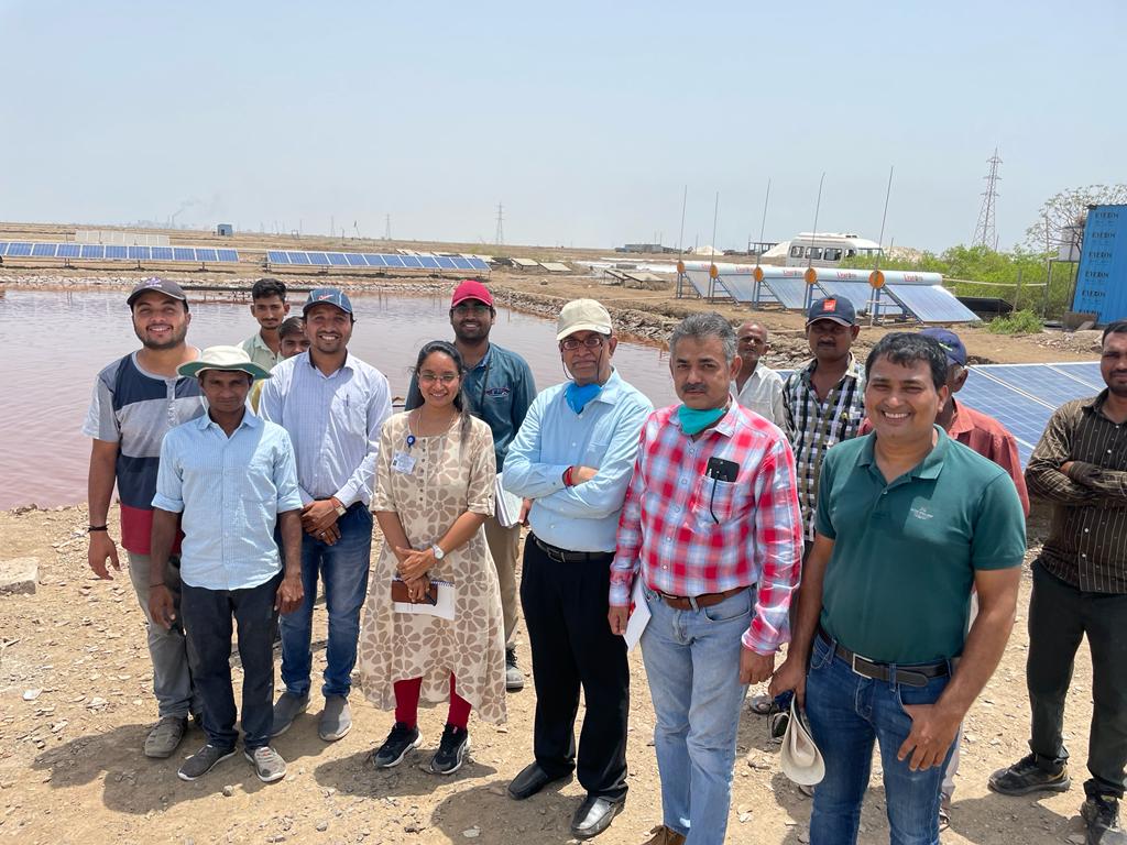 Demonstration of Pilot scale integrated system for Salt yield ...